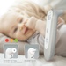 Nhiệt kế hồng ngoại Moaz Bébé MB - 024 - góc nghiêng