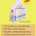 Nôi rung tự động Autoru 5 sao (màu gỗ) - góc nghiêng