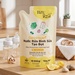 Nước rửa bình tạo bọt hương chanh Bzu Bzu túi 400ml VN - mặt trái