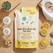 Nước rửa bình tạo bọt hương chanh Bzu Bzu túi 400ml VN - mặt phải