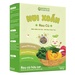 Nui xoắn rau củ Anpaso 100g cho bé 6M+ - mặt trái