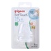 Núm ty Pigeon silicone siêu mềm cổ rộng Plus size 3L - mặt trước
