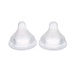 Núm ty trẻ em siêu mềm UPIS Premium size L cho bé 6M+ - mặt phải