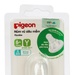 Núm ty Pigeon Nhật Silicone cổ hẹp size Y cho bé 6M+ - mặt sau