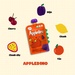 Nước ép táo mận quả mọng Appledino 100ml (6M+) - mặt trái