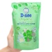 Nước rửa bình sữa Dnee túi 550ml  - mặt trái