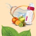 Nước rửa bình sữa và rau quả Mamamy 600ml - hình 6
