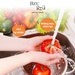 Nước rửa bình tạo bọt hương chanh Bzu Bzu túi 400ml - mặt sau