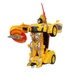 Ô tô biến hình robot Transformer CY.0128 (Vàng) - mặt phải