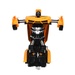 Ô tô biến hình robot Transformer CY.616-51A (Vàng) - mặt trái