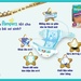 Bỉm Pampers XL 54 miếng (13kg) - góc nghiêng