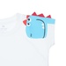 Quần áo thời trang bé trai cộc tay Mamago in Little Dinosaur LN20H (Trắng) 2Y - mặt phải