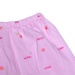 Quần dài mặc tã IQBABY Hồng S1 - mặt trái