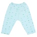 Quần dài mặc tã IQBABY Xanh S1 - mặt trước