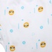 Quần dài sơ sinh cho bé Kidsplaza in hình sư tử (trắng cam) 18-24M - mặt trái