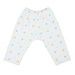 Quần dài sơ sinh Kiza in hình gà con (Trắng Vàng) 0-3M - mặt trái