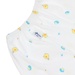 Quần dài sơ sinh Kiza in hình gà con (Trắng Vàng) 3-6M - mặt phải