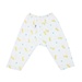 Quần dài sơ sinh Kiza in hình hươu cao cổ 6-9M (Trắng Vàng) - mặt phải
