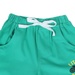 Quần đùi cotton Kiza xanh lá cây - mặt trái