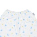 Quần sơ sinh cộc Kiza in hình cá heo (Trắng xanh) 6-9M - mặt trái
