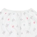 Quần sơ sinh cộc Kiza in hình chú thỏ (Trắng hồng) 6-9M - mặt trái