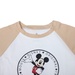 Quần áo dài tay bé trai áo phối da in hình chuột Mickey Mamago HT19T - góc nghiêng