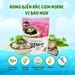 Rong biển rắc cơm Mirae vị bào ngư 50g cho bé 12M+ - mặt sau