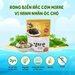 Rong biển rắc cơm Mirae vị hạnh nhân óc chó 50g cho bé 12M+ - mặt sau