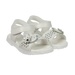 Sandal bé gái đính hoa AC20 (Trắng) Size 21 - mặt trước