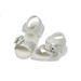 Sandal bé gái đính hoa AC20 (Trắng) Size 21 - mặt phải
