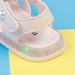 Sandal bé gái đính tai thỏ AC22H hồng - hình 6