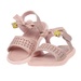 Sandal bé gái Mamago thắt nơ AC20 (Hồng) size 21 - góc nghiêng