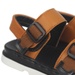 SANDAL bé trai  ngang dây dán Size 28 AC20  - góc nghiêng