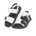 SANDAL bé trai ngang dây tăng đơ AC20 Size 29 (Trắng) - mặt trái