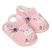 Sandal tập đi bé gái Mamago hình mèo K09 Hồng S14 - mặt trước