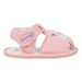 Sandal tập đi bé gái Mamago hình mèo K09 Hồng S14 - mặt sau