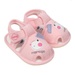 Sandal tập đi bé gái Mamago hình Snoopy K10 Hồng S13 - mặt trước