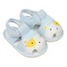 Sandal tập đi bé trai Mamago hình cún K08 Xanh S14 - mặt trước