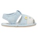 Sandal tập đi bé trai Mamago hình cún K08 Xanh S14 - góc nghiêng