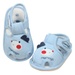 Dép sandal tập đi bé trai Mamago hình cún Snoopy K10 Xanh S13 - mặt sau