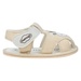 Sandal tập đi bé trai Mamago hình thỏ K07 Be S14 - mặt trái