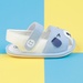 Dép sandal tập đi KidsPlaza 22k-S1 hình cún (Xanh) - góc nghiêng
