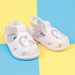 Dép sandal tập đi KidsPlaza 22K-S8 hình Pony hồng - mặt trước