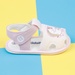 Dép sandal tập đi KidsPlaza 22K-S8 hình Pony hồng - mặt sau