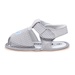 Sandal tập đi Kidsplaza K25 in hình chú Cá Heo (Ghi) - mặt sau