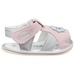 Sandal tập đi Mamago bé gái in hình cún K04 Hồng S14 - mặt phải