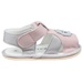 Sandal tập đi Mamago bé gái in hình cún K04 Hồng S14 - mặt sau