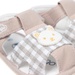 Sandal tập đi Mamago bé trai caro K05 Nâu S14 - hình 6