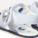 Sandal tập đi Mamago bé trai hình cún K01 Xanh S14 - mặt sau