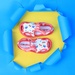 Sandal thời trang cho bé gái cao cấp Crtartu XBI1-P - mặt phải